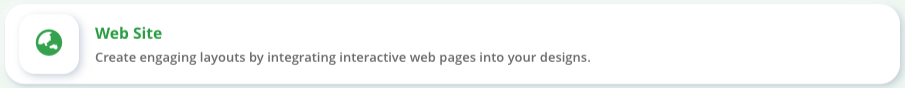 Add Website layer